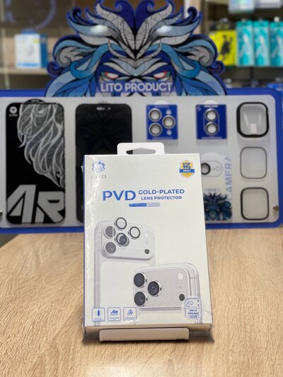Transparent Full Camera Protector - Silver