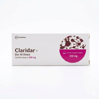 مضاد حيوي  Clarithromycin  - 250 mg