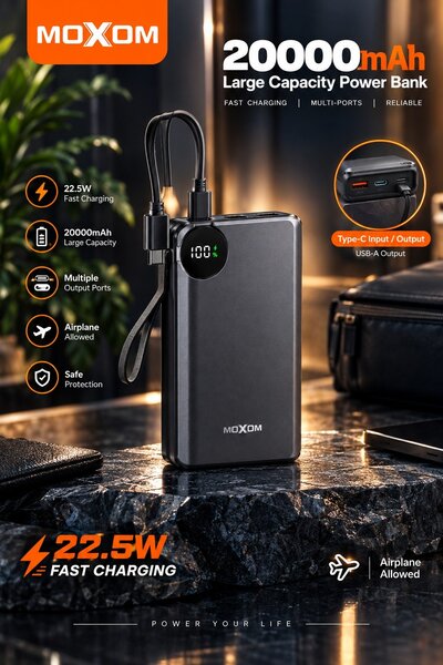 MOXOM travel charger