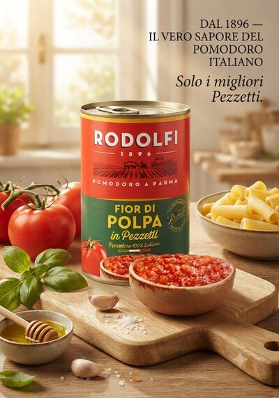 Rudolfi Fior di Pulpa tomato paste