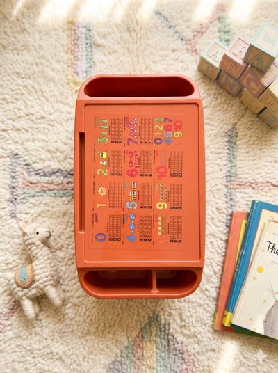 Plastic School Table - Brown