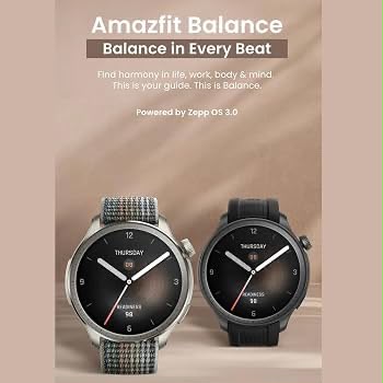 amazfit ساعة سوداء