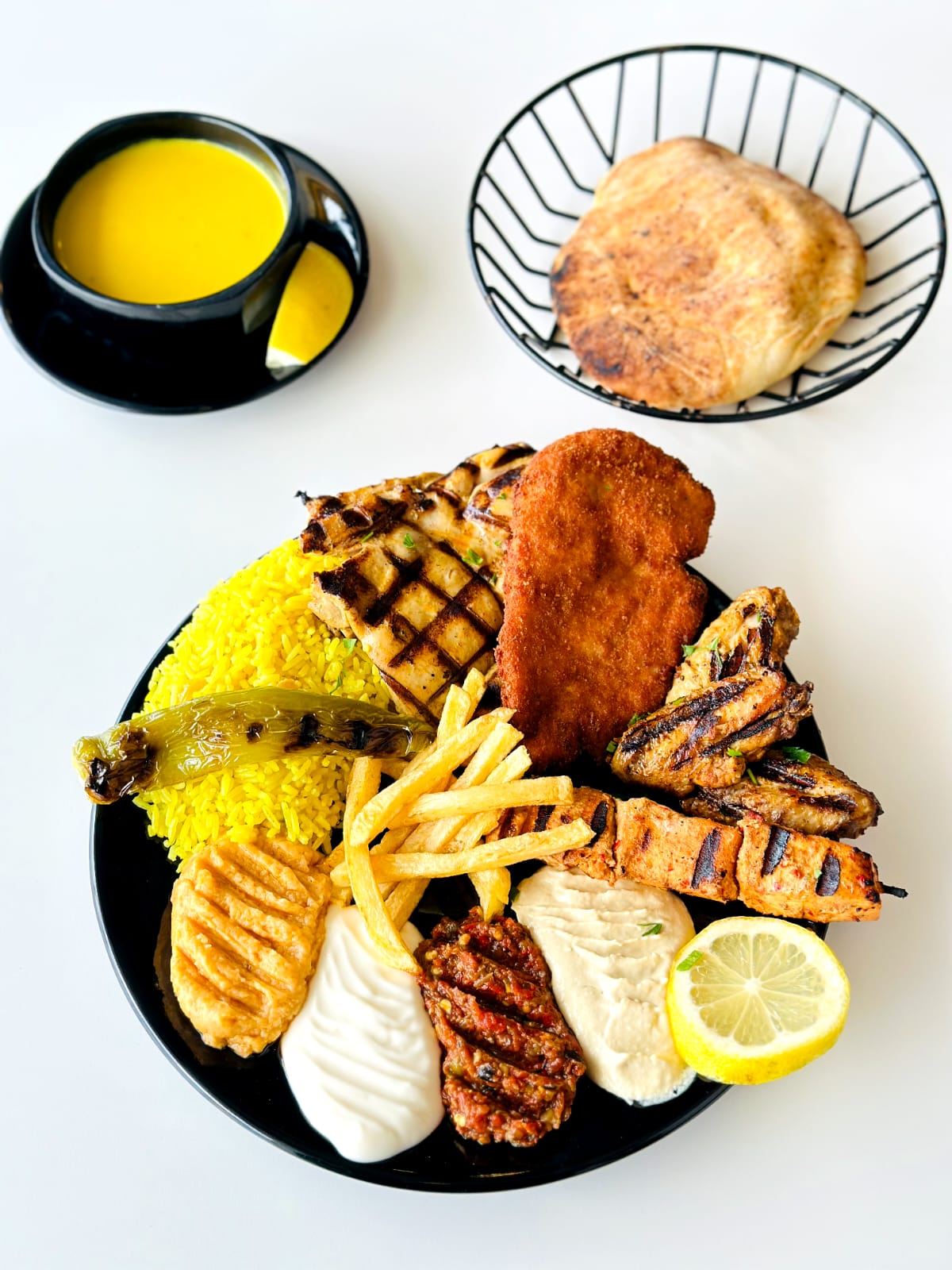 Mixed chicken meal