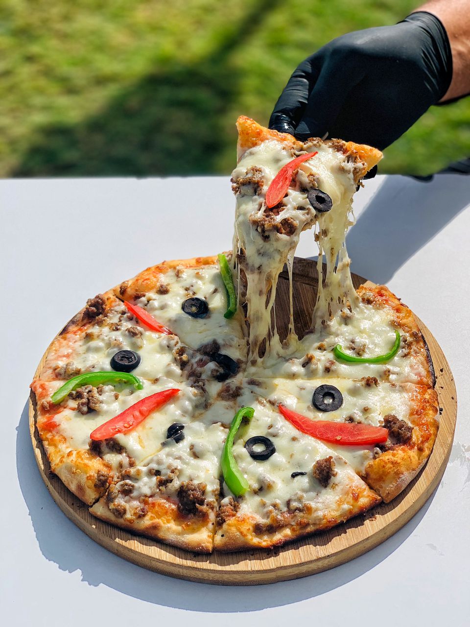 Minced Meat Pizza