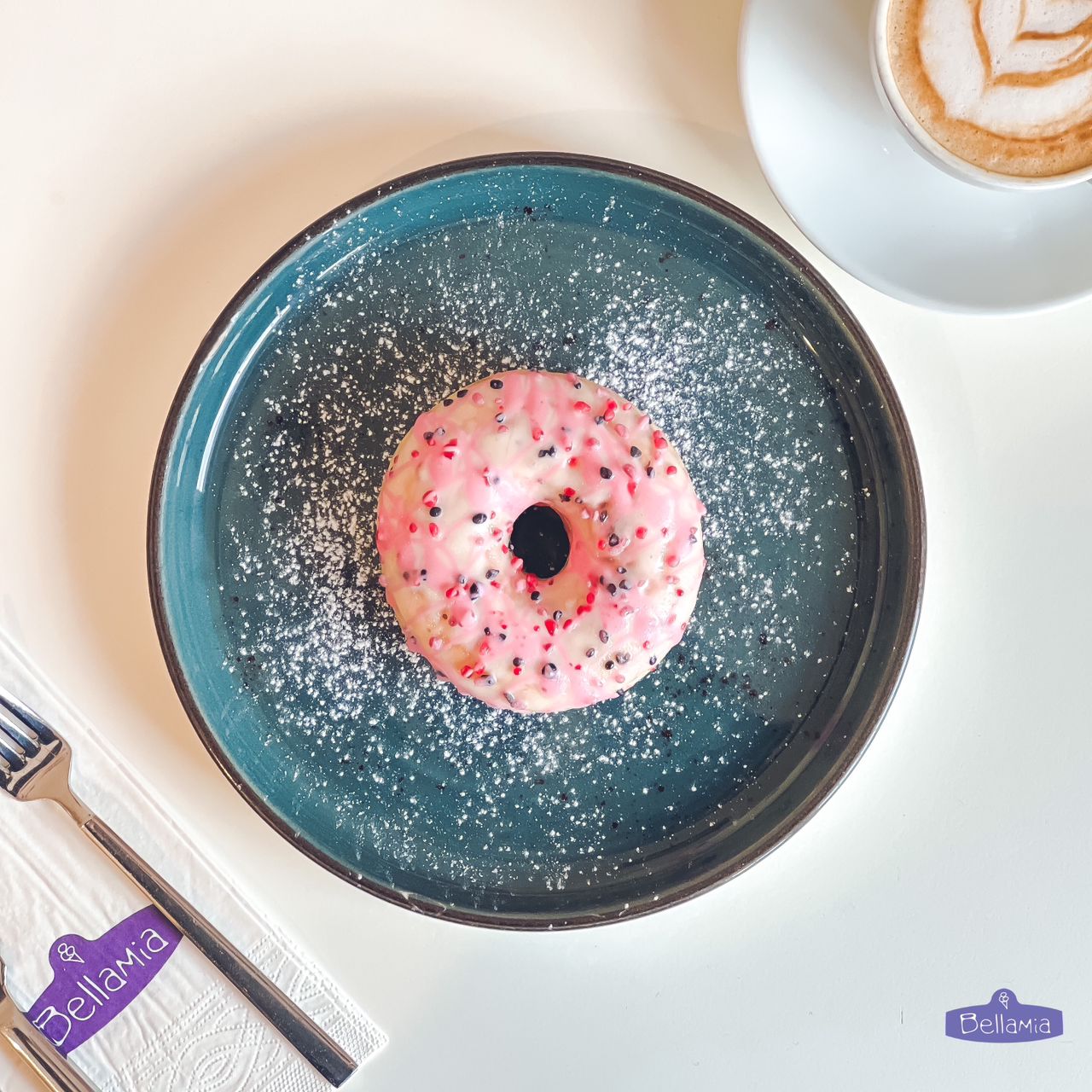 Strawberry donut