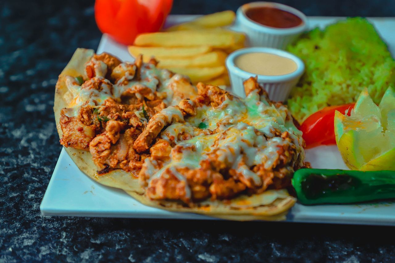 Fajita cheese meal