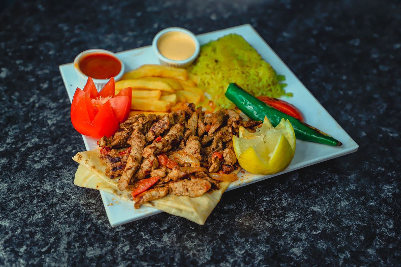 Philly beef meal