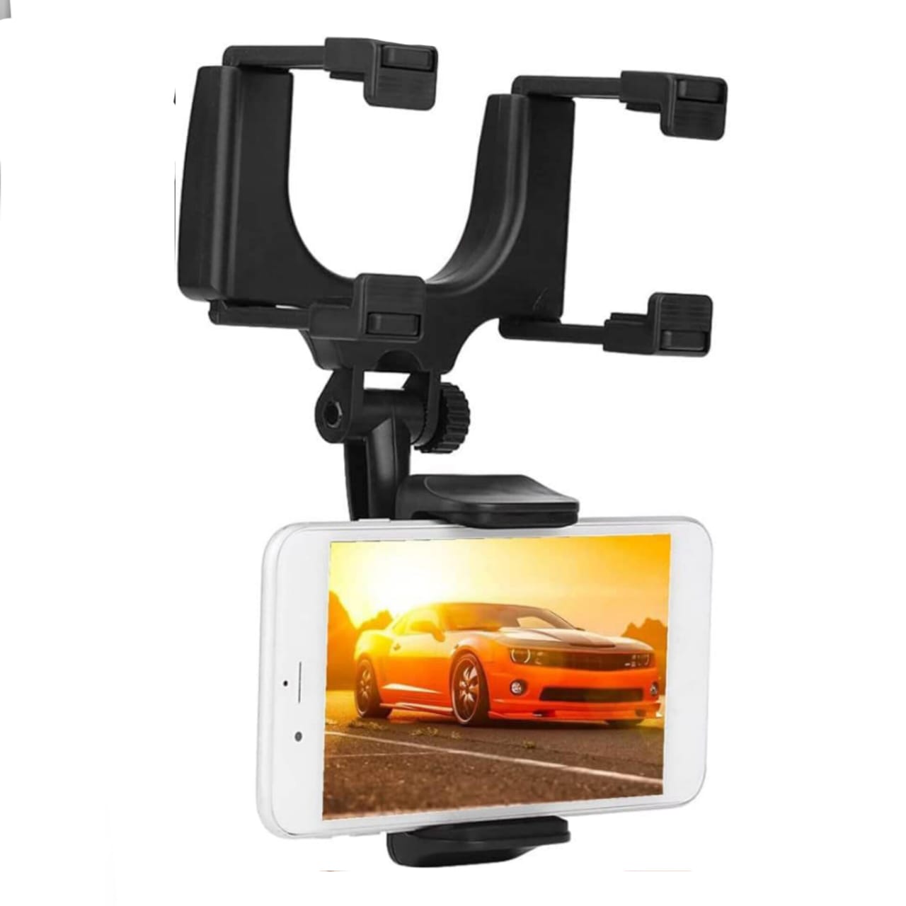 H-shaped car phone mount