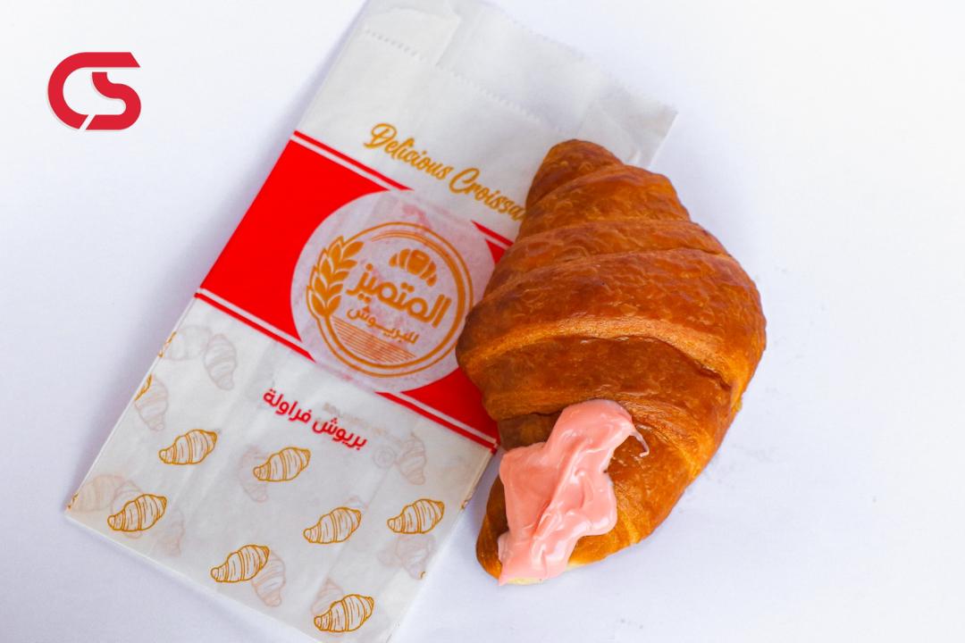 Strawberry brioche