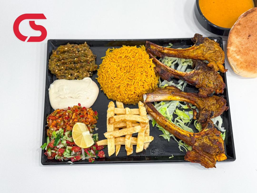 وجبة ارياش خروف