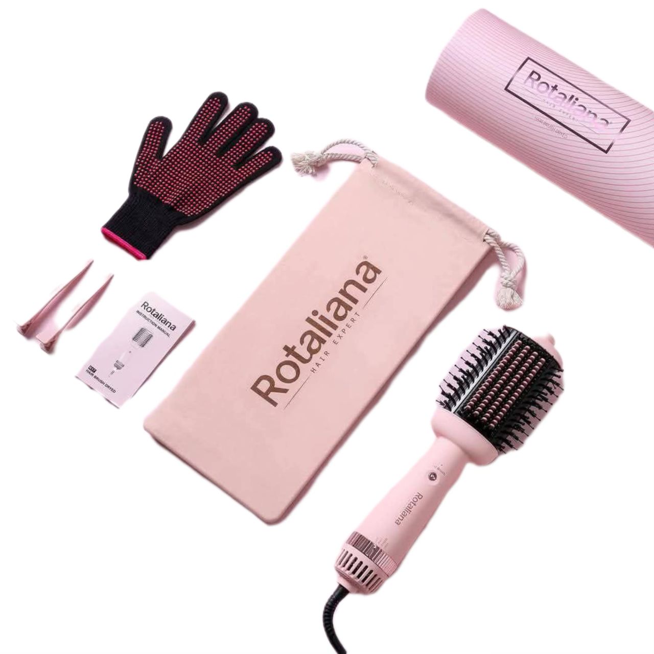 2-in-1 Styling Brush and Hot Brush by European Rotaliana