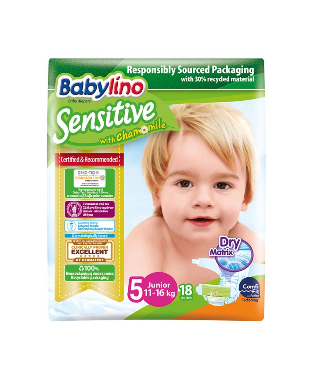Lino Baby Diapers Jumbo No. 5