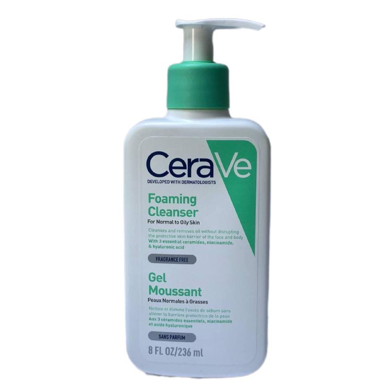 CeraVe foaming cleanser