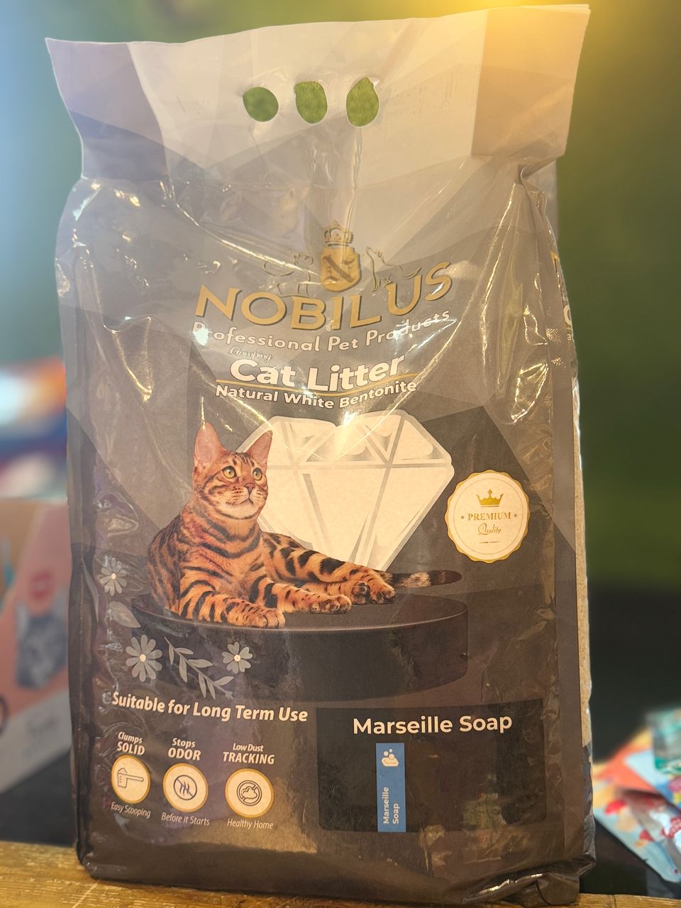 Nobelus Cat Litter with Soap Scent 10L