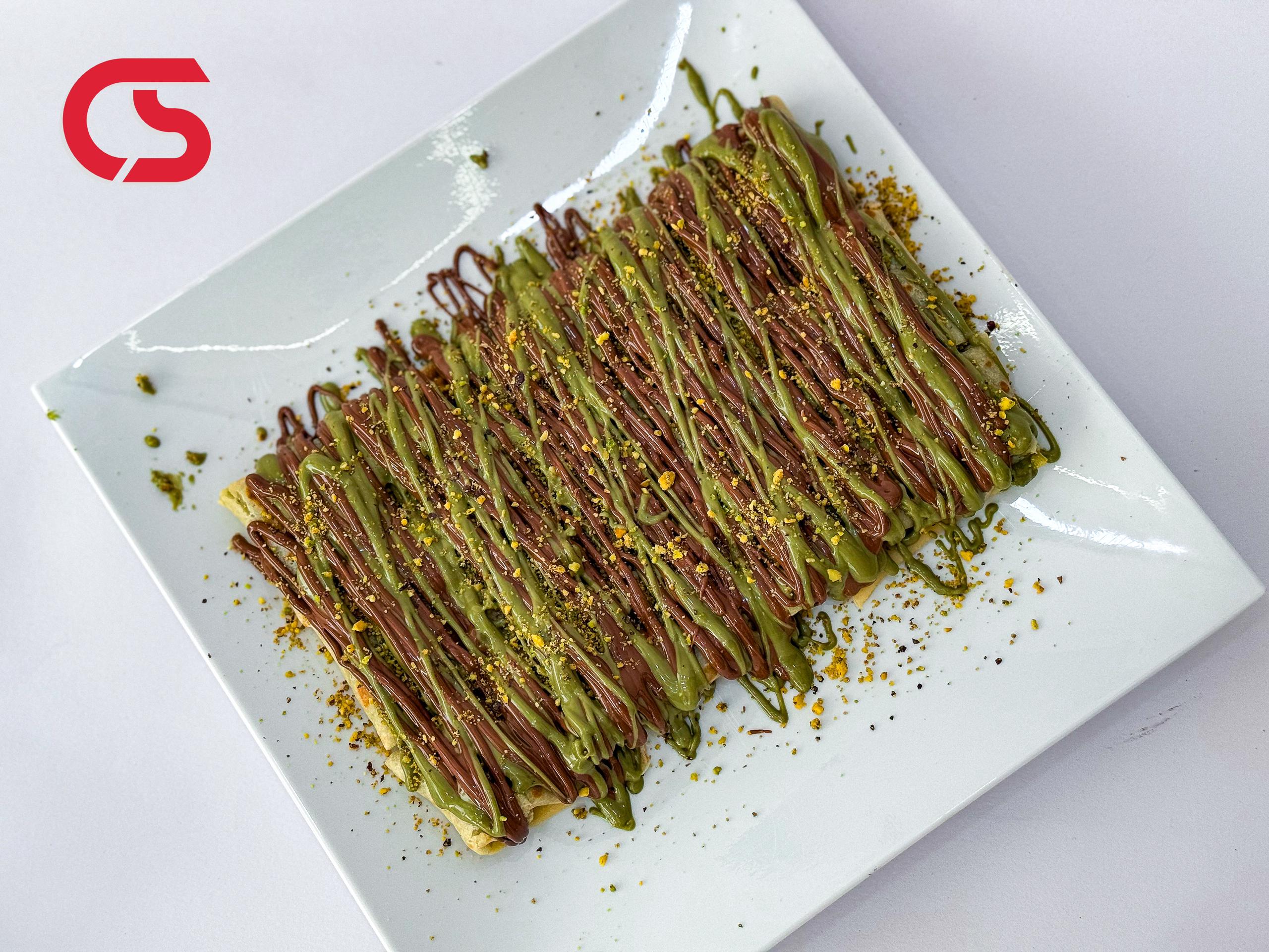Nutella & Pistachio Crepe