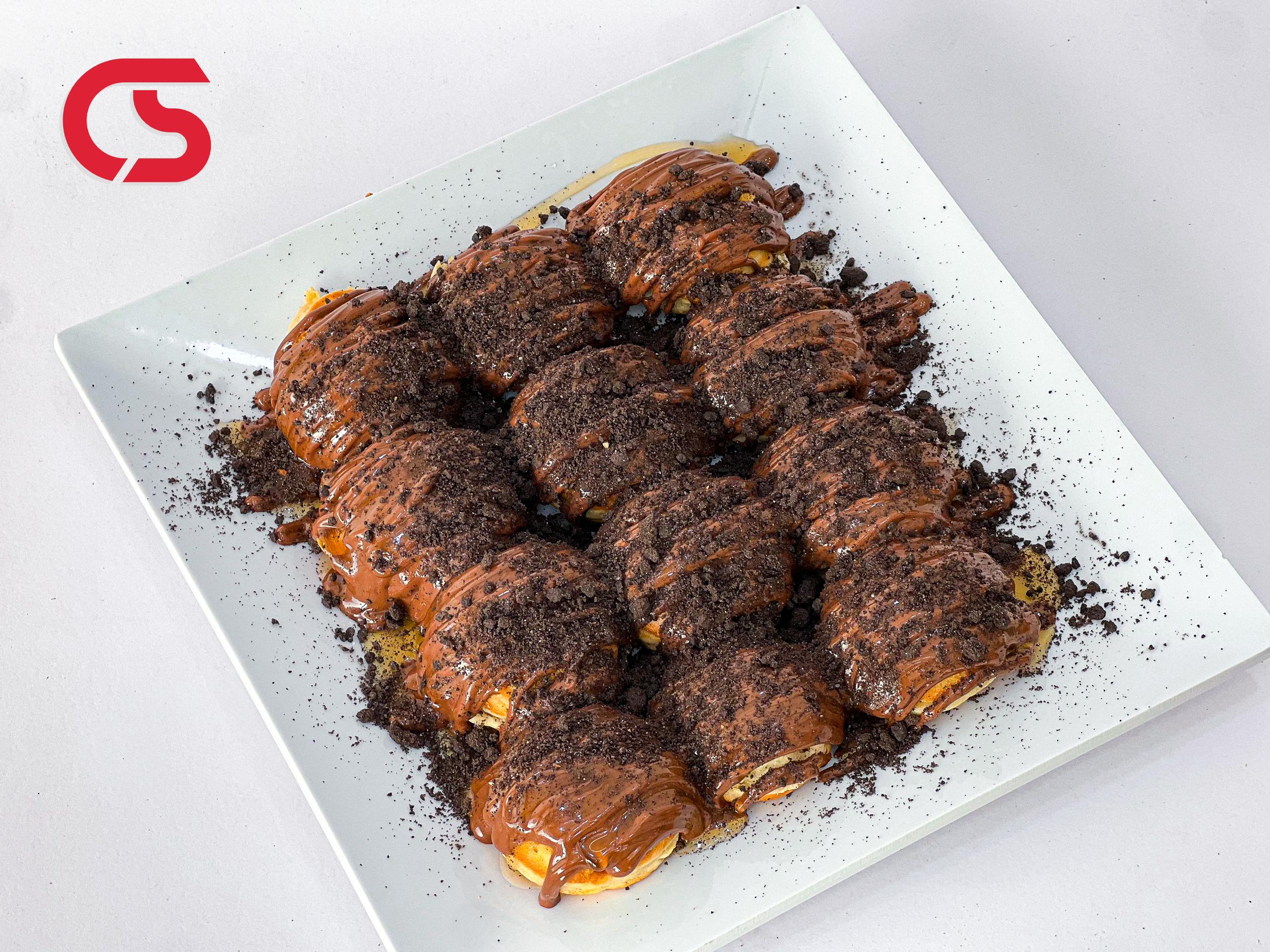 Mini pancake Nutella Oreo
