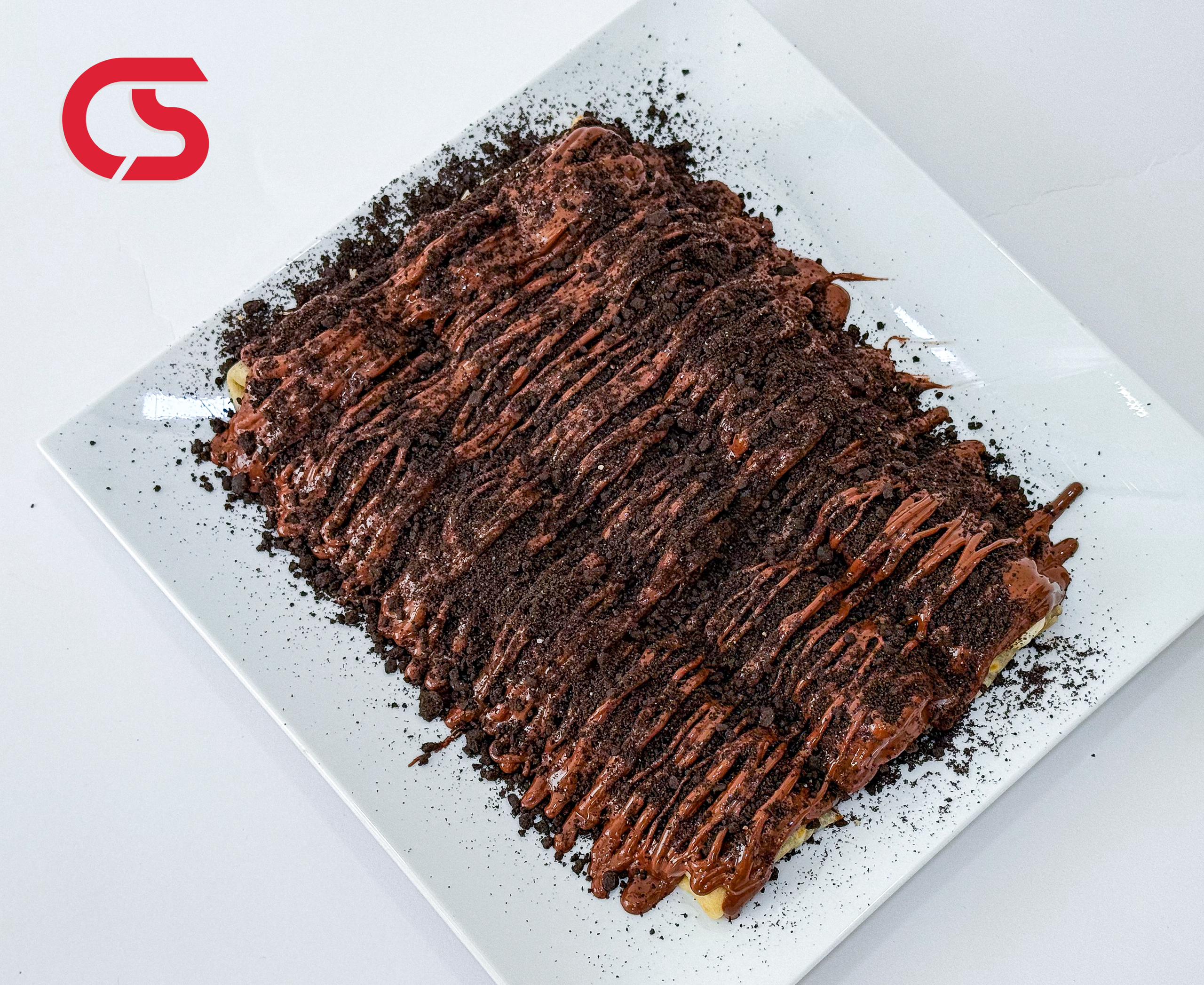 Nutella and Oreo crepe