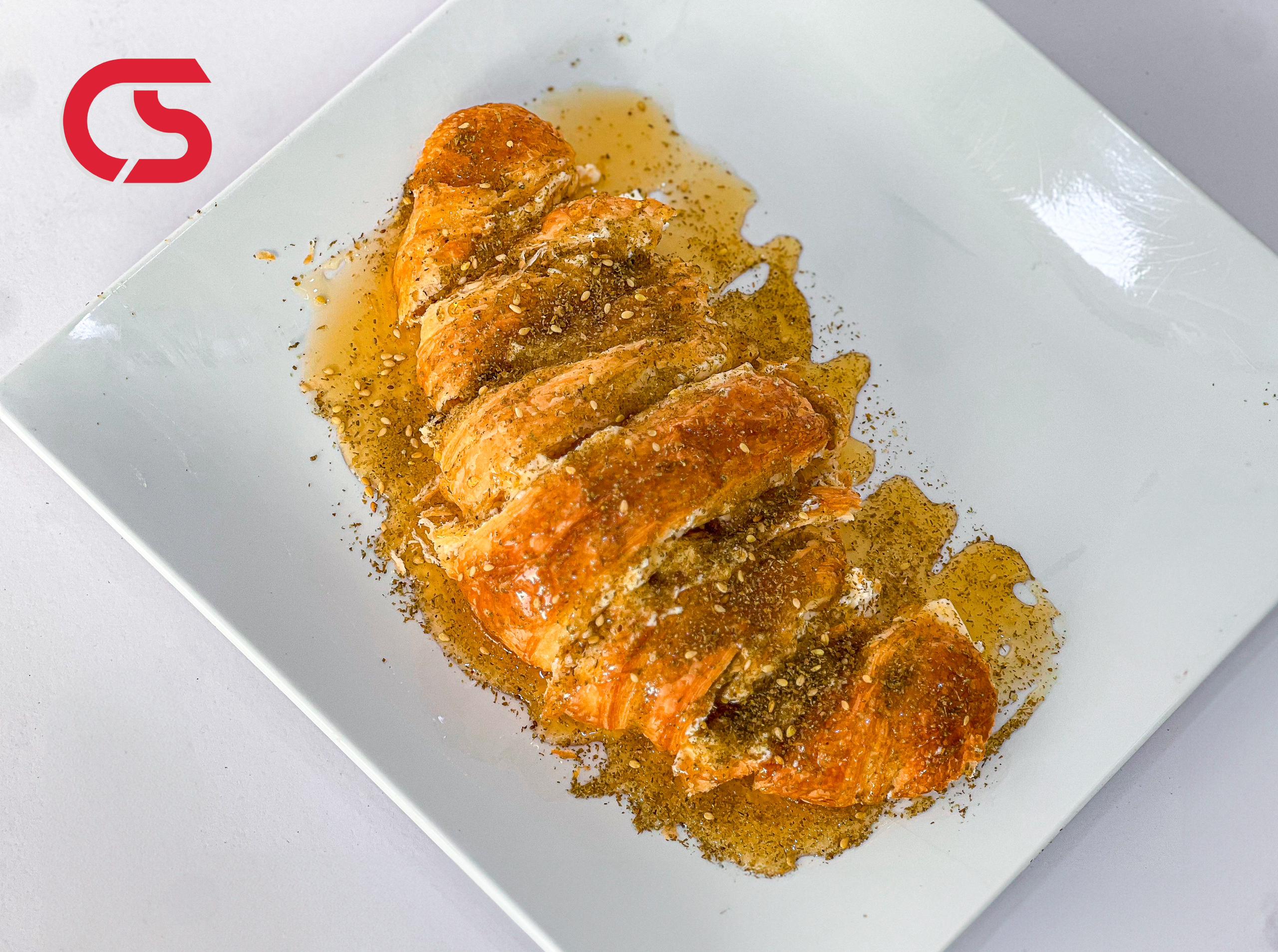 Natural honey French brioche