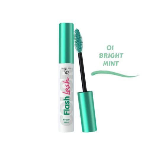 Colored mascara bright mint by Golden Rose