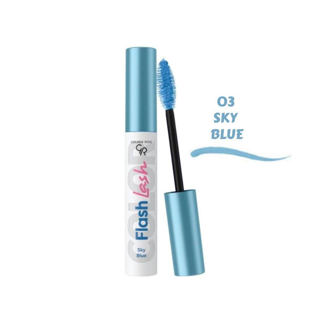 Colored mascara sky blue by Golden Rose