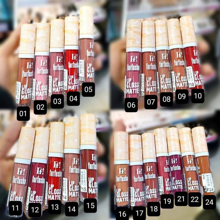 Liquid lipstick from Farfasha company12