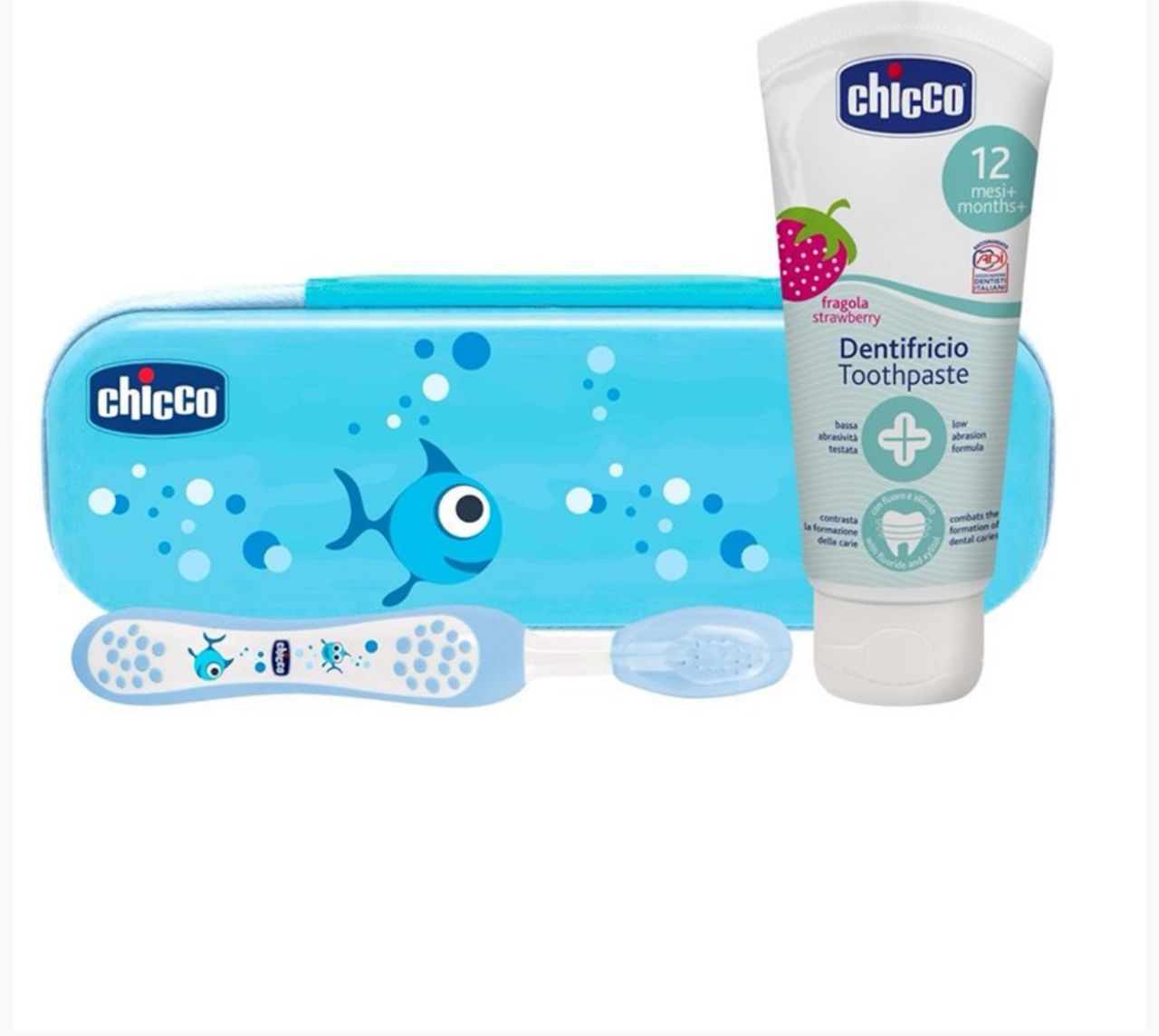 Chicco ALWAYSSMLING Toothpaste Set Boys 12M