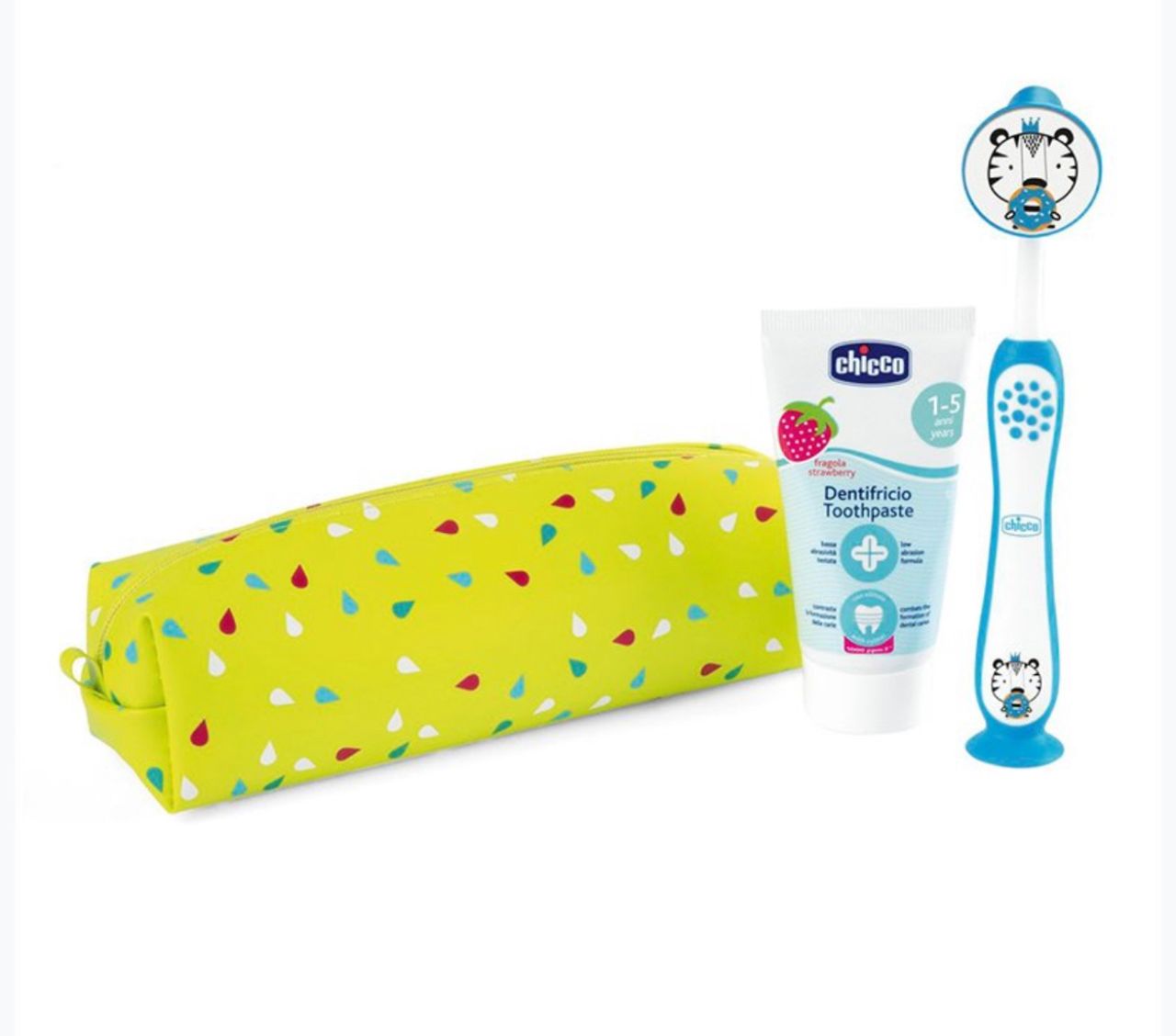 Chicco ALWAYSSMLING Toothpaste Set Boys +3Y M Green