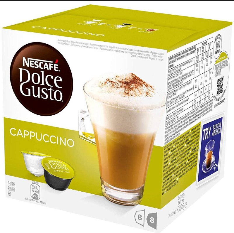 Dolce Gusto Cappuccino capsules