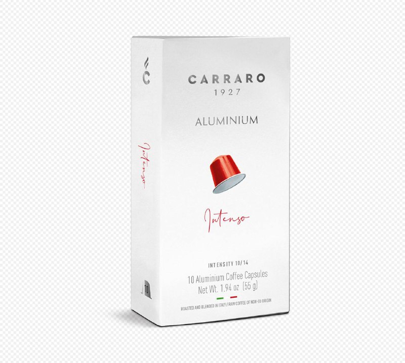 Carraro Nespresso capsules