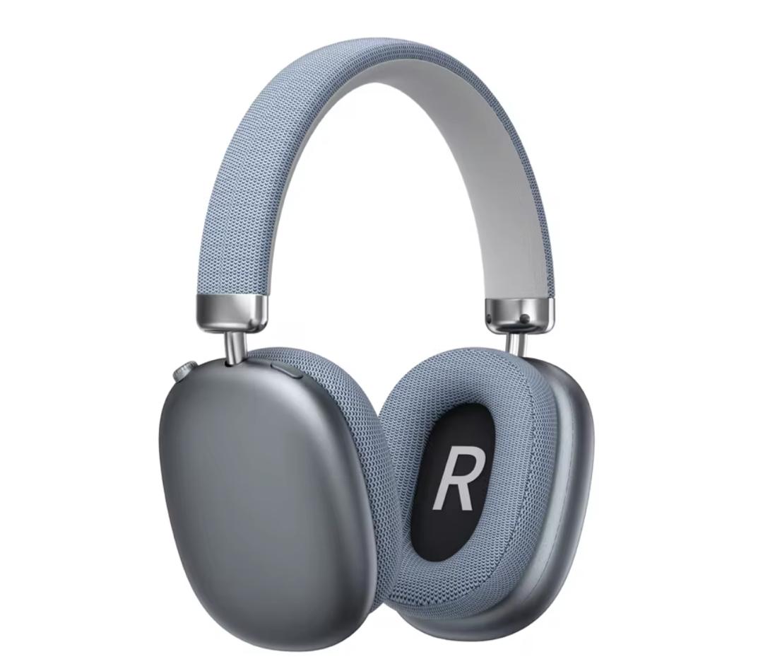 Blue Bluetooth Headset