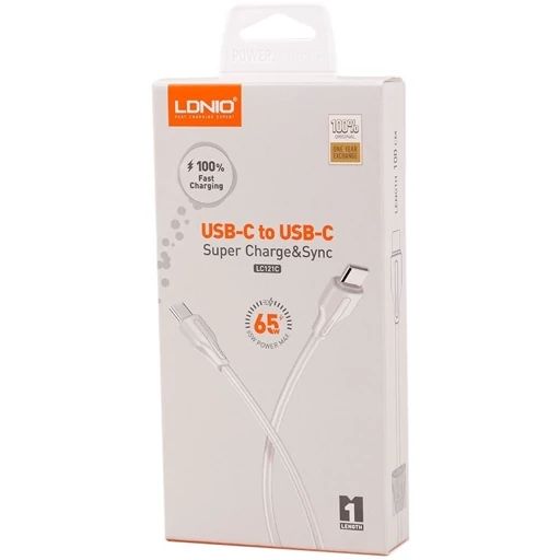 LDNIO 1m Type C Charging Cable