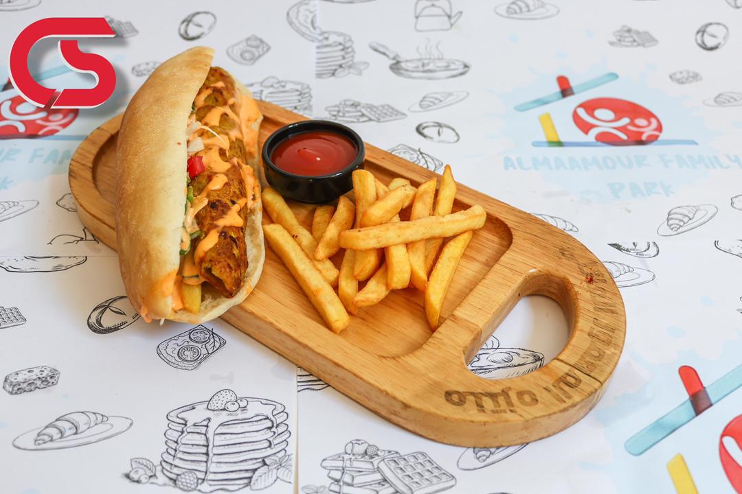 Chicken Kebab Sandwich
