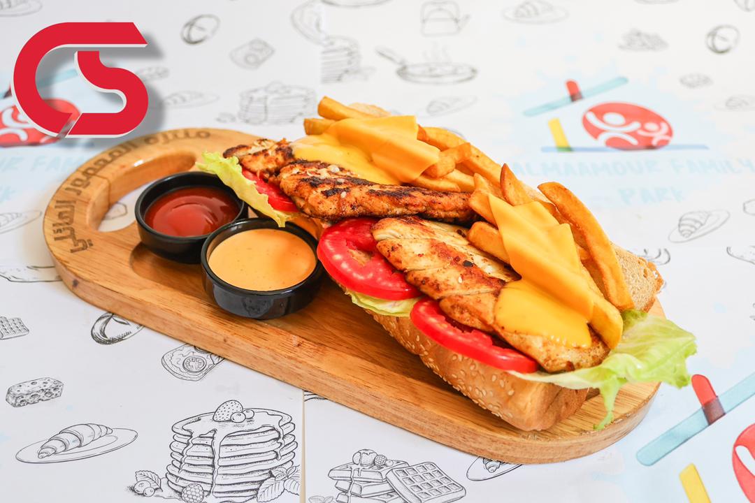 Grilled Escalope Sandwich