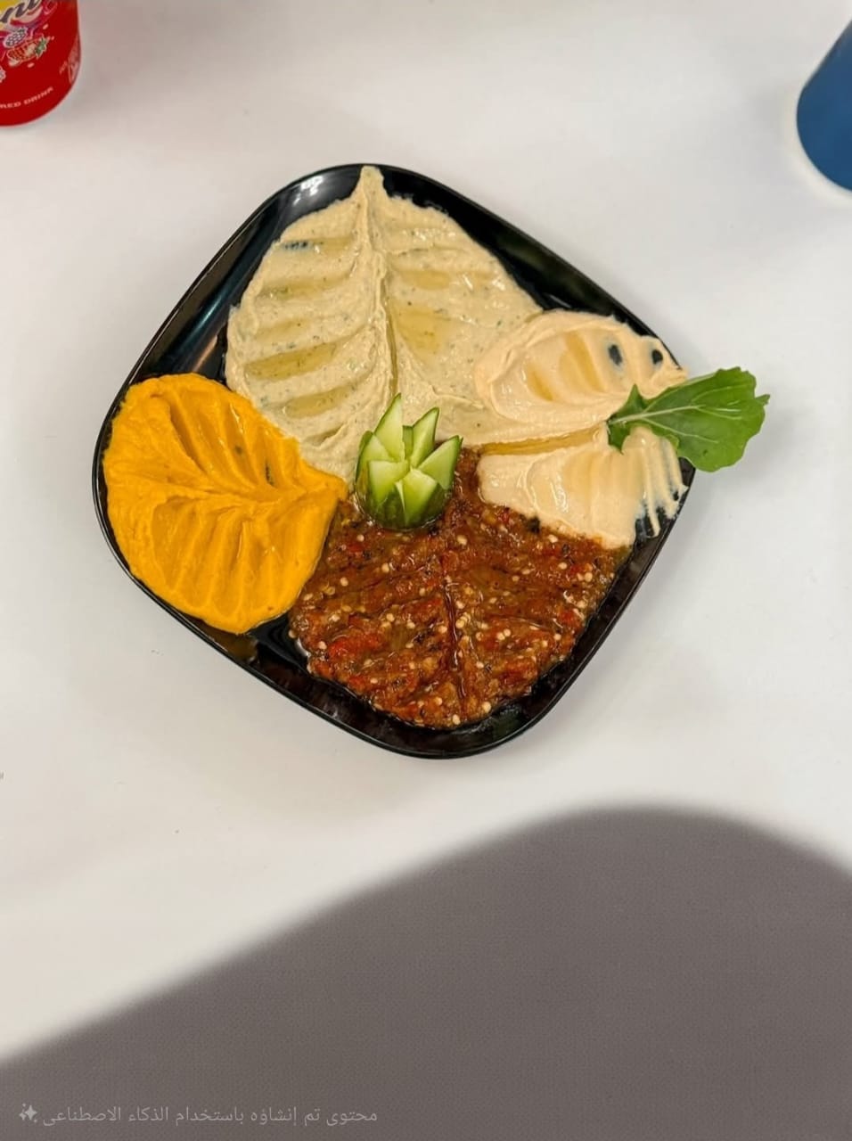 Large mixed salad plate