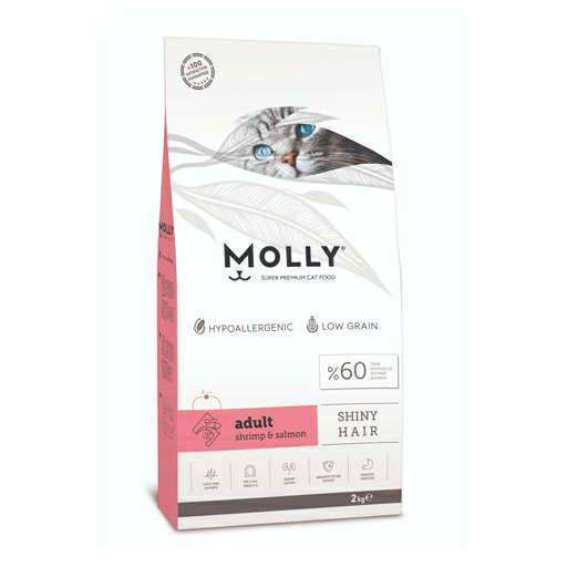 Kit Moly Adult Cat Food Shrimp & Salmon Flavor - 2kg
