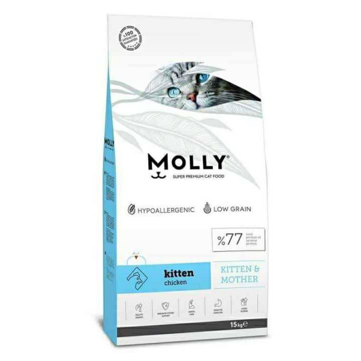 Kit Moly Kitten Food Chicken Flavor - 2kg