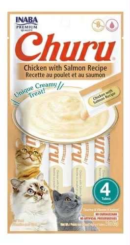 مكافأة اينابا نكهة دجاج وسلمون - 4قطع