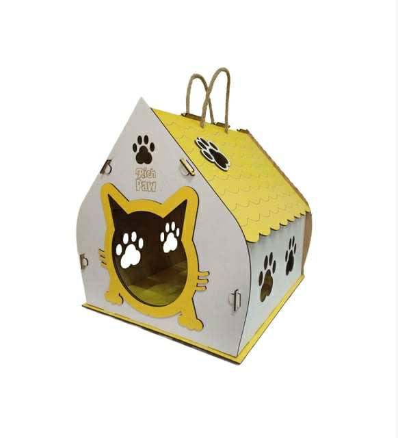Pyramid cat house