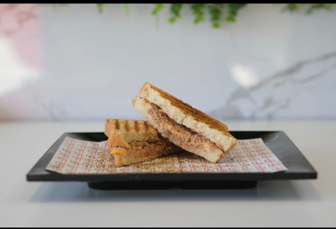 Tuna and cheese toast