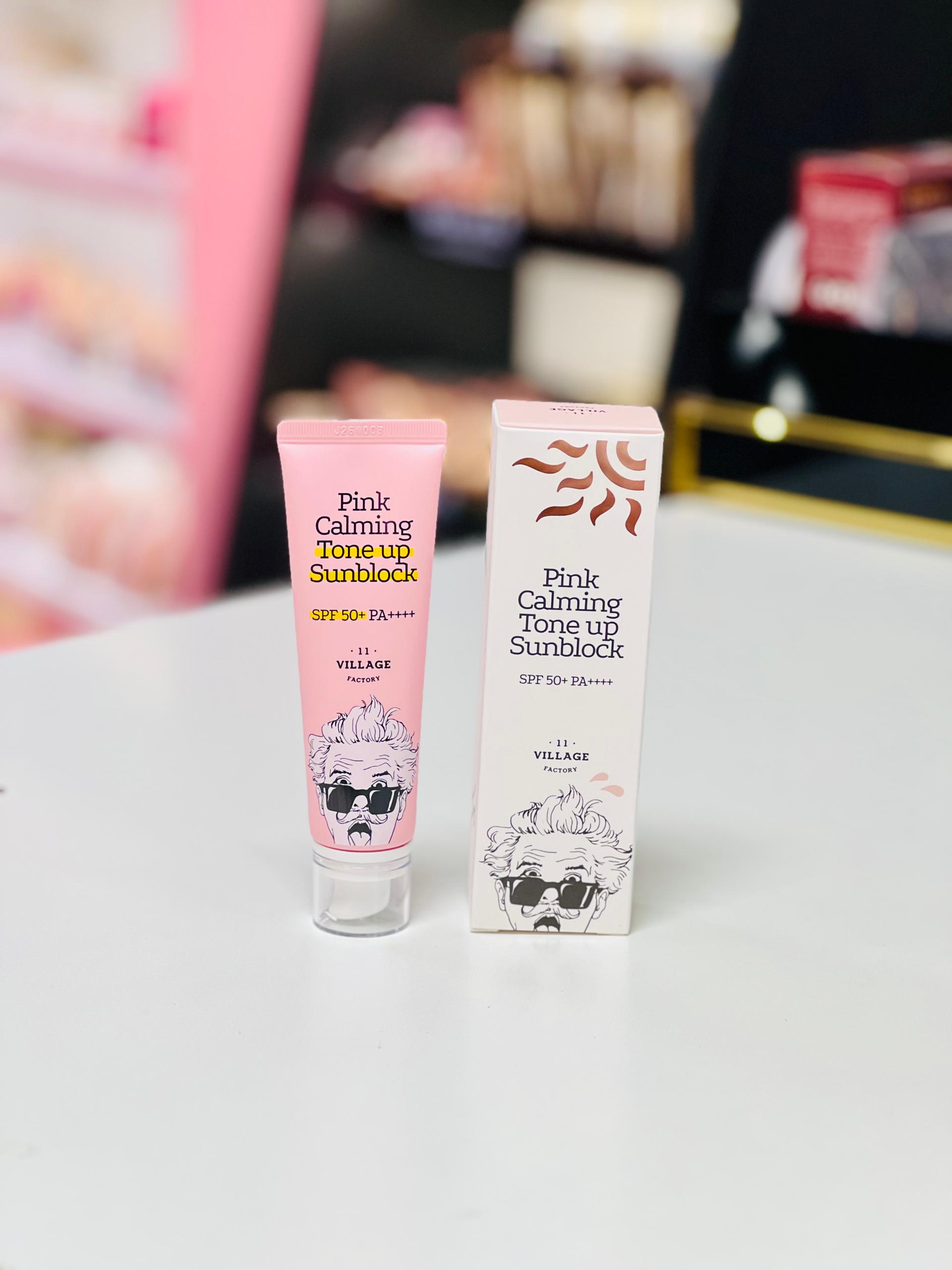 Village Pink Calming Sunscreen 50 ml