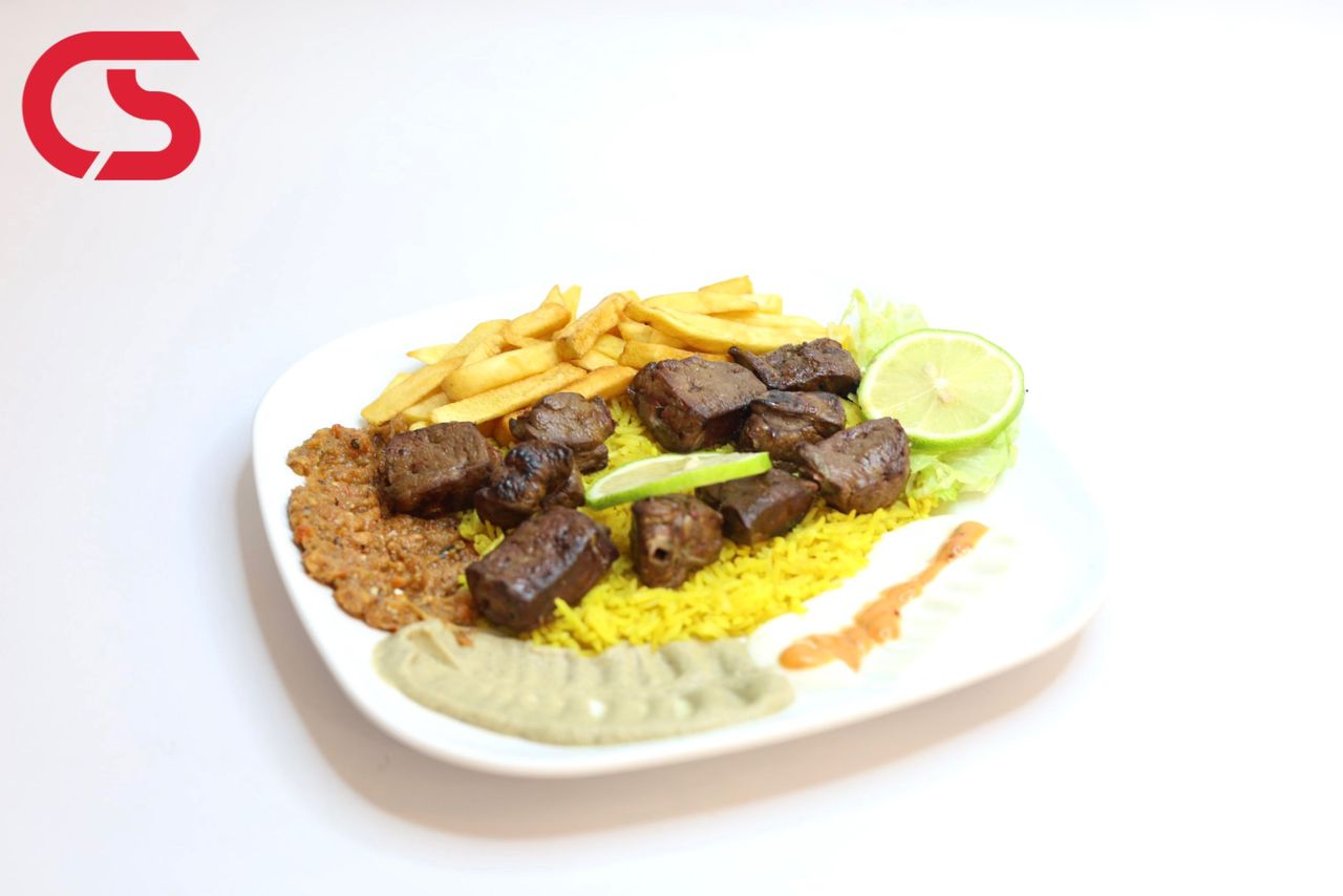 Liver Skewers Meal
