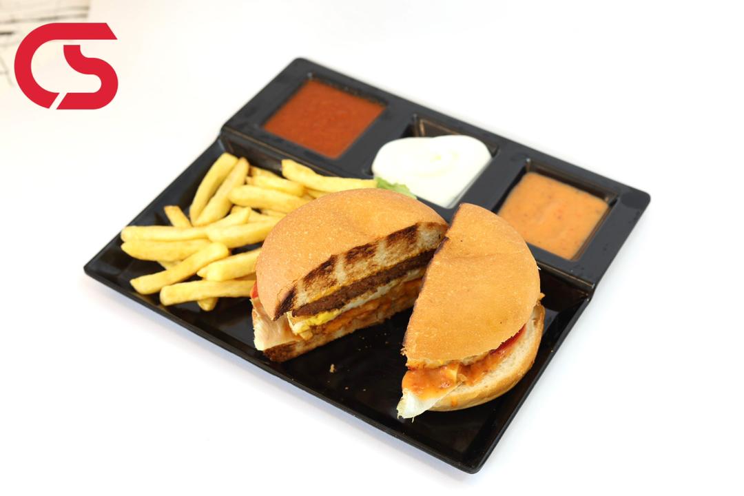 Beef burger (grilled)