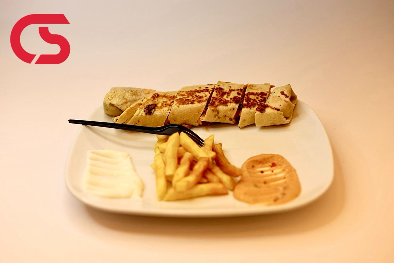 Mozzarella shawarma