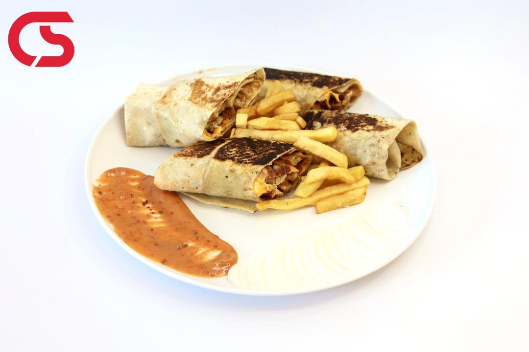 Double cheese shawarma