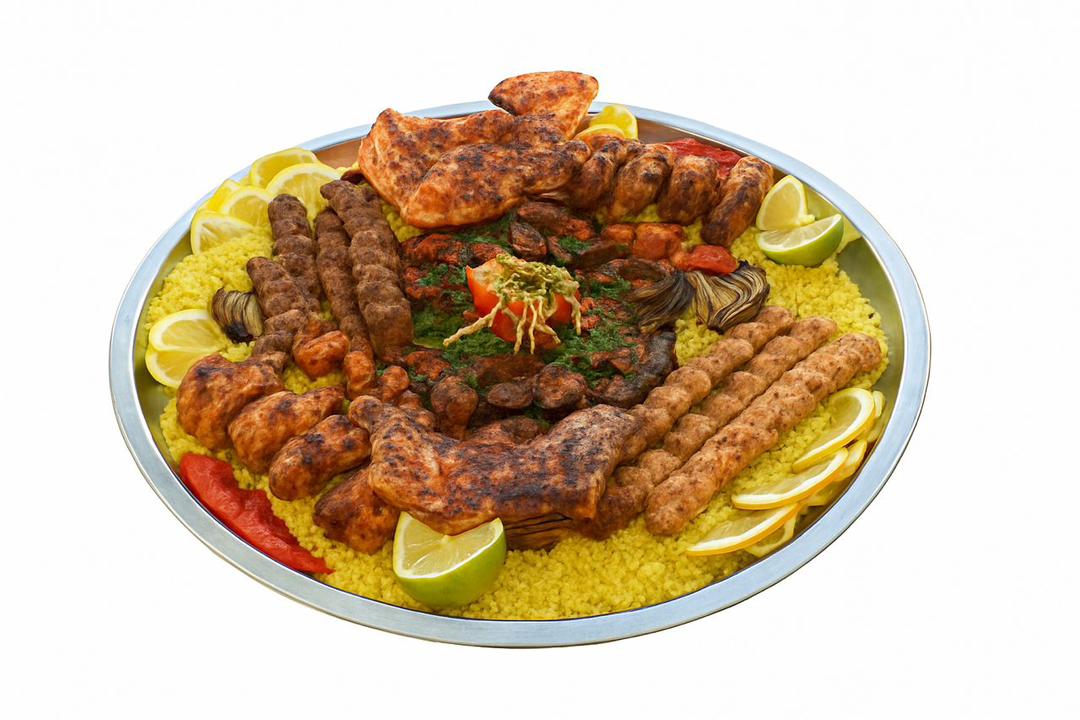 Large grill platter