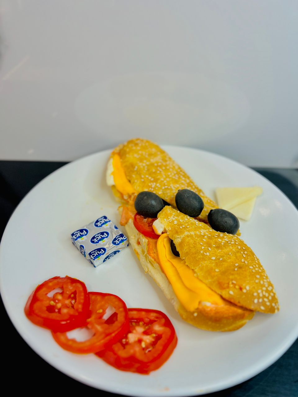 Healthy Yogurt & Milk Sandwich