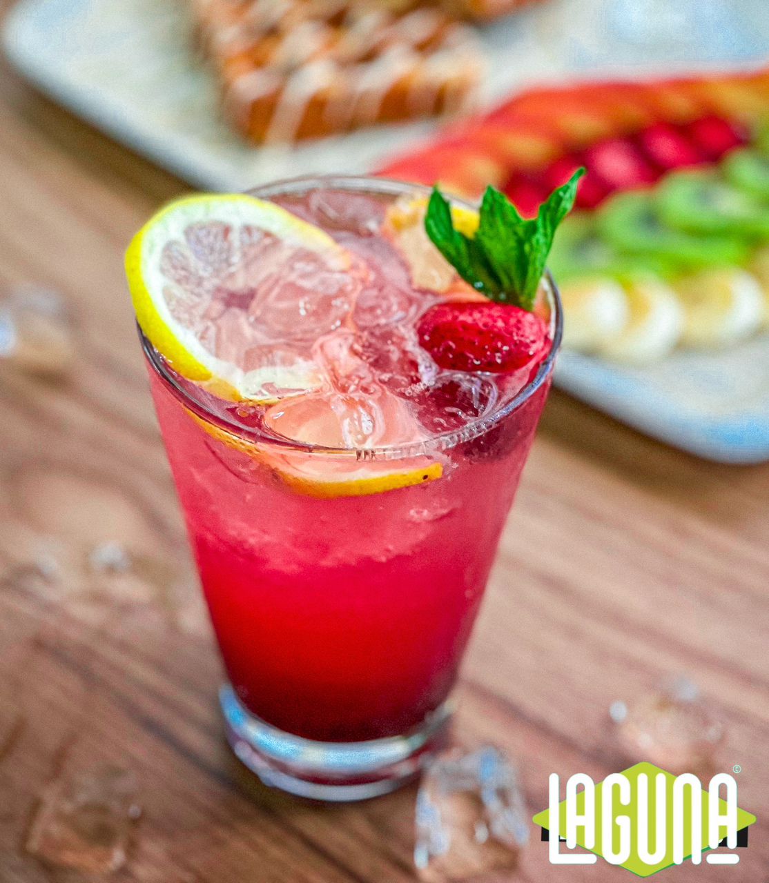 Cherry mojito