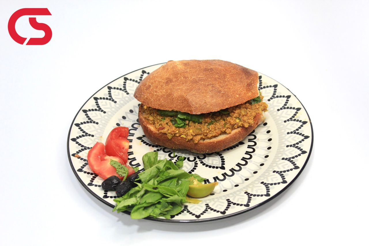 Minced Meat Sandwich - Modified Bread