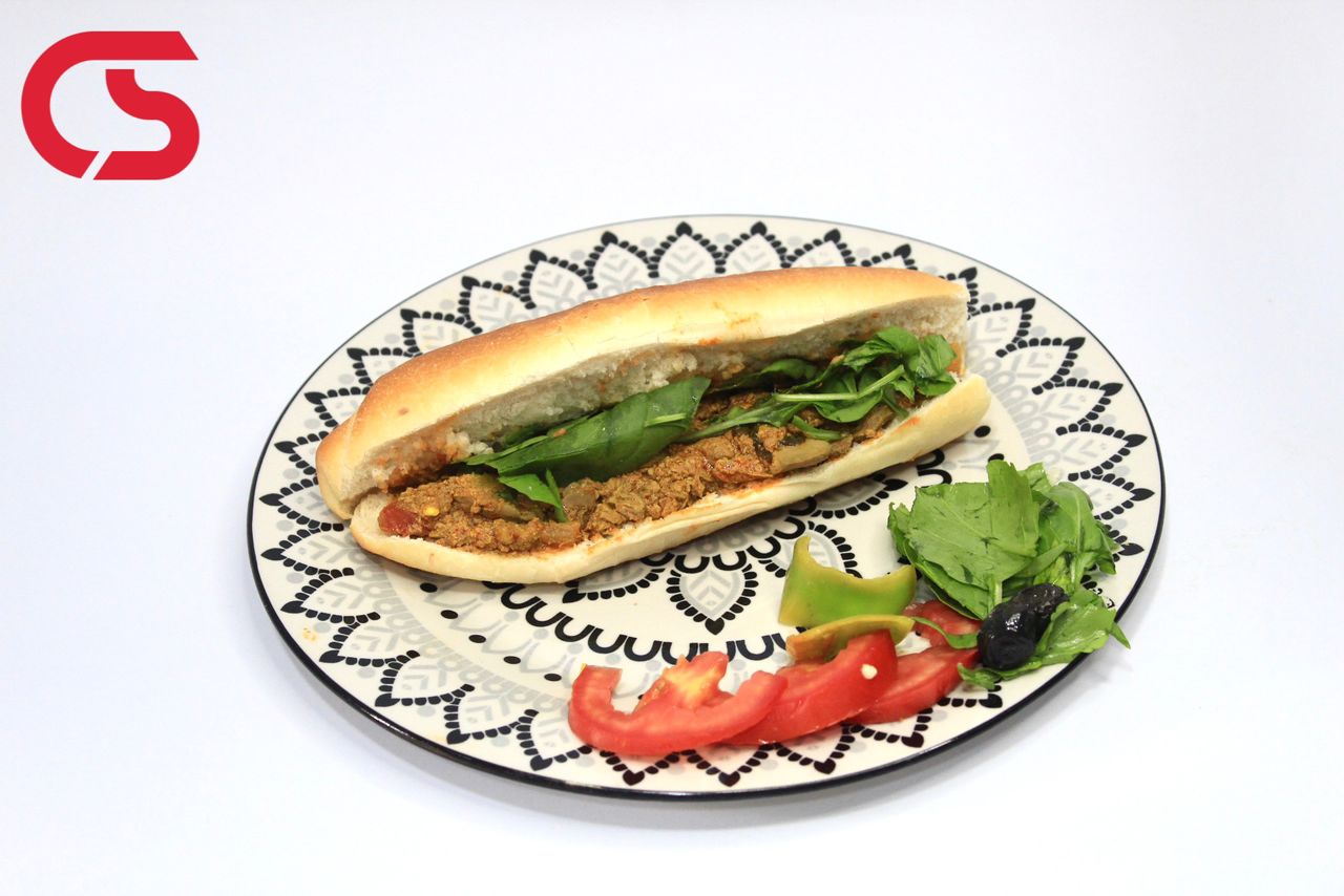 Minced Meat Sandwich - Panini Bread