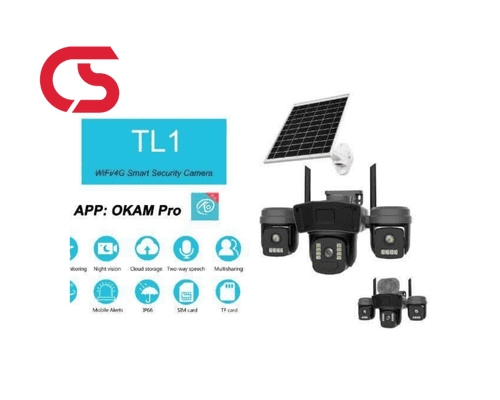 Surveillance camera Model TL1 - Solar powered